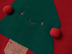 Name It jester red juletræ strikbluse